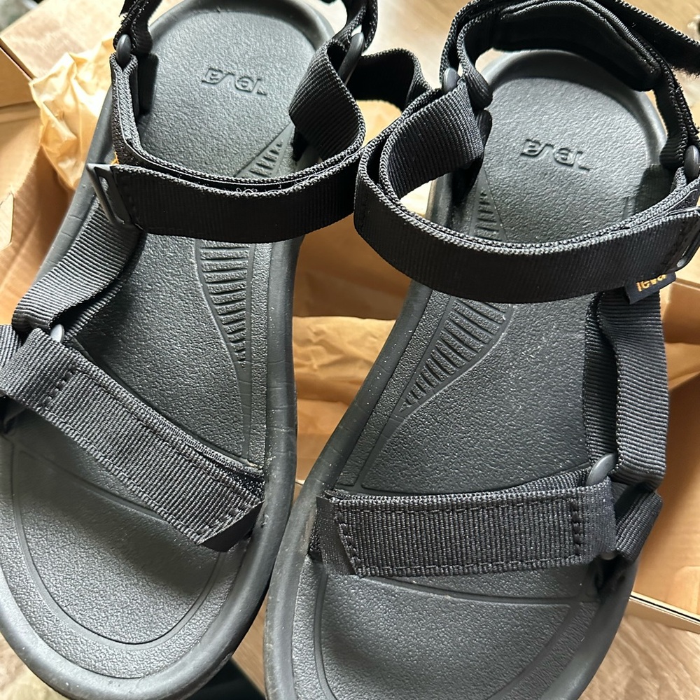 Black Teva Hurricane XLT 2 Sandals
